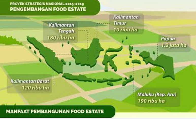Food Estate Development in Indonesia Needs a Coordination Unit and Command